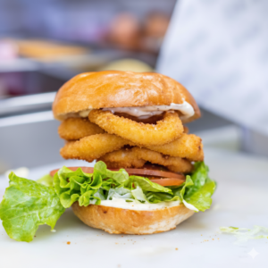 Calamari Rings Burger